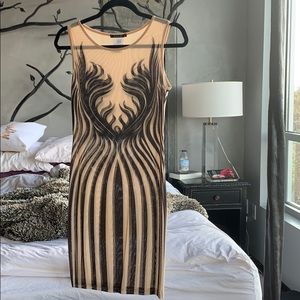 Sheer design dress